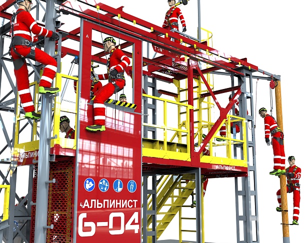 г.Муром. В Муроме установили современный тренажер для обучения работам на высоте г.Муром. В Муроме установили современный тренажер для обучения работам на высоте